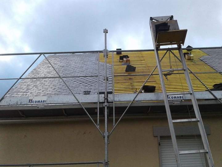 Travaux de couverture